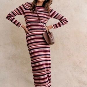 Sezane Melyna Dress Multicoloured - Size M